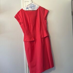 Hugo Boss Womens Pink Work dress